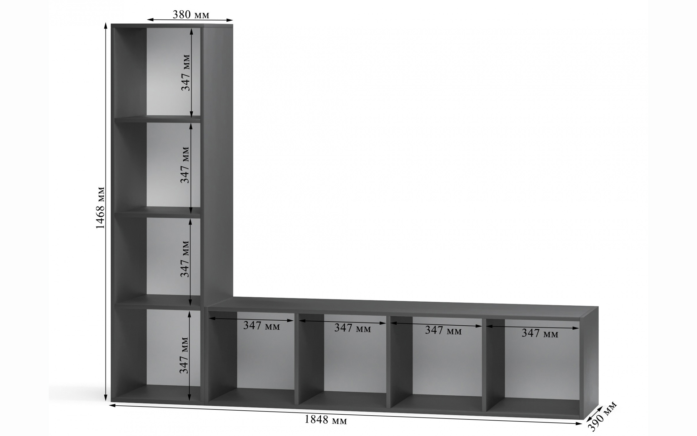 Gupan Стеллаж Билли 25 фото 6